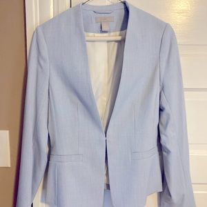 New without tags chick blue blazer.